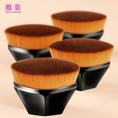comprar No 55 escova de fundação Flat Vegano escovas de maquiagem sintética Single Foundation Brushes Skin-Friendly Fabricação em linha