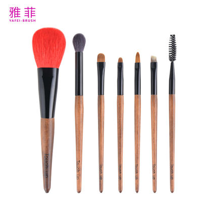 comprar 267A68107 Set de escovas de maquiagem de 7 peças de marca privada Fabricação em linha