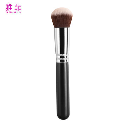 comprar A19 Profissional de madeira manuseio Fundação Cosmética escova Logotipo personalizado Fabricação em linha