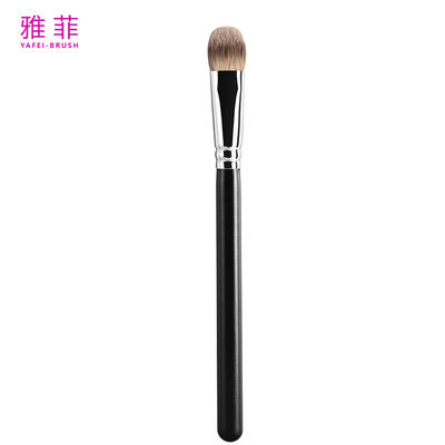 comprar A34 Duplo uso de maquiagem única escova de maquiagem com cabelo de cabra sombra de olho concealer e maquiagem base Fabricação em linha