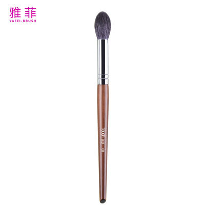 comprar TOUCH UP 08 Logotipo personalizado privado escova de sombra nasal vermelha escova de maquiagem profissional de cabelo de cabra fino denso Fabricação em linha