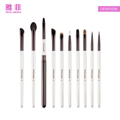 comprar Conjunto completo de escovas de maquiagem, incluindo escovas para olhos e lábios, ideal para aplicações de maquiagem profissional e de salão Fabricação em linha