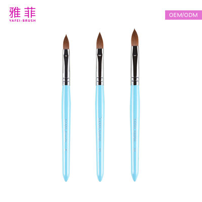 comprar Pincel de mistura de cabelos de sabre clássico em forma de língua média, Serviços OEM/ODM disponíveis - Código do produto: 9 Fabricação em linha