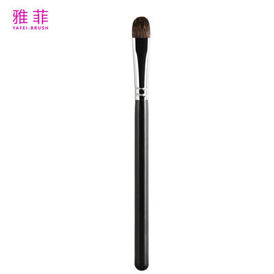 A41 Cabelo de esquilo preto personalizado sombra de olho plana escova luxuosa elegante