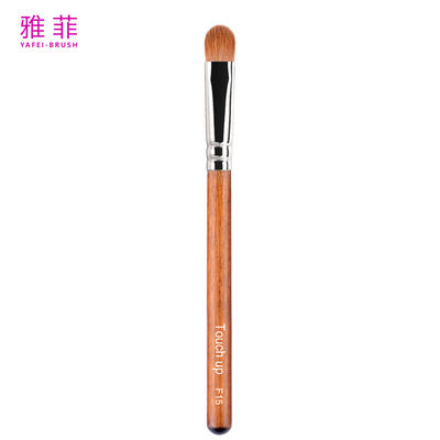 F15 Single Eyeshadow Brush Sable Hair Smudge Brush Customize Logotipo 100% verificado