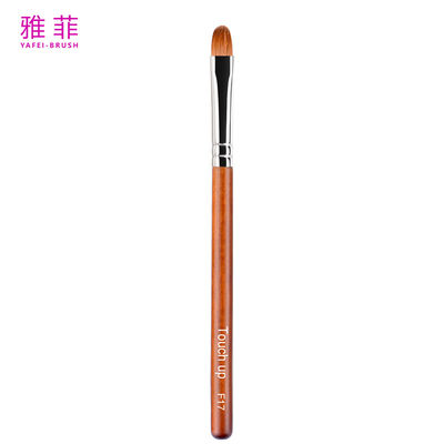 F17 Single Eyeshadow Brush Sable Hair Smudge Brush Wood Handle Personalizar 100% verificado