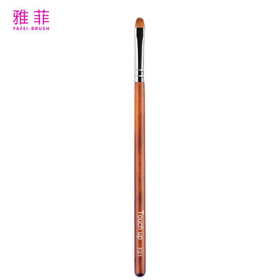 F21 single eyeshadow brush sable hair smudge brush wood handle customize 100% verificado