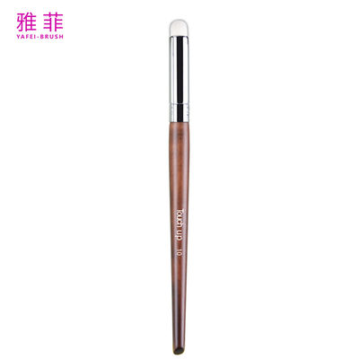 TOCHE UP 10 escova de lábios profissional cabeça redonda concealer personalizado batom borracha escova de mistura de lábios escova