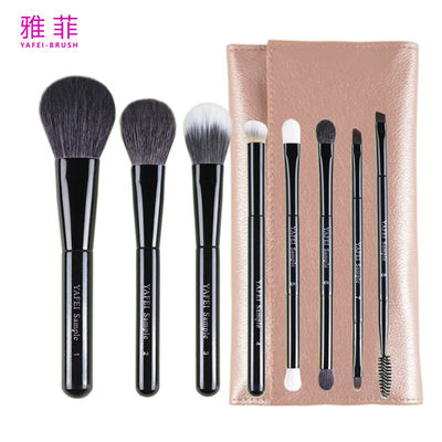 286A18508 8 peças Brush de maquiagem profissional com saco Contour Powder Concealer Blush