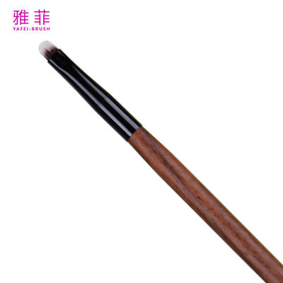 T20 Personalização Ultra fina Apertada Firme Bristle Flat Concealer Brush Sintética Vegana Maquiagem Manual Brush