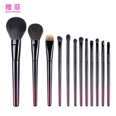 294A10812 Logotipo personalizado 12 pincéis Professional Premium Make-up Brush Set Private Label