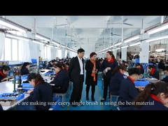 T23 OEM ODM Kolinsky Cabelo de Sabre Manopla de madeira Marca privada Detalhe de lábio único Pincel de maquiagem de moda